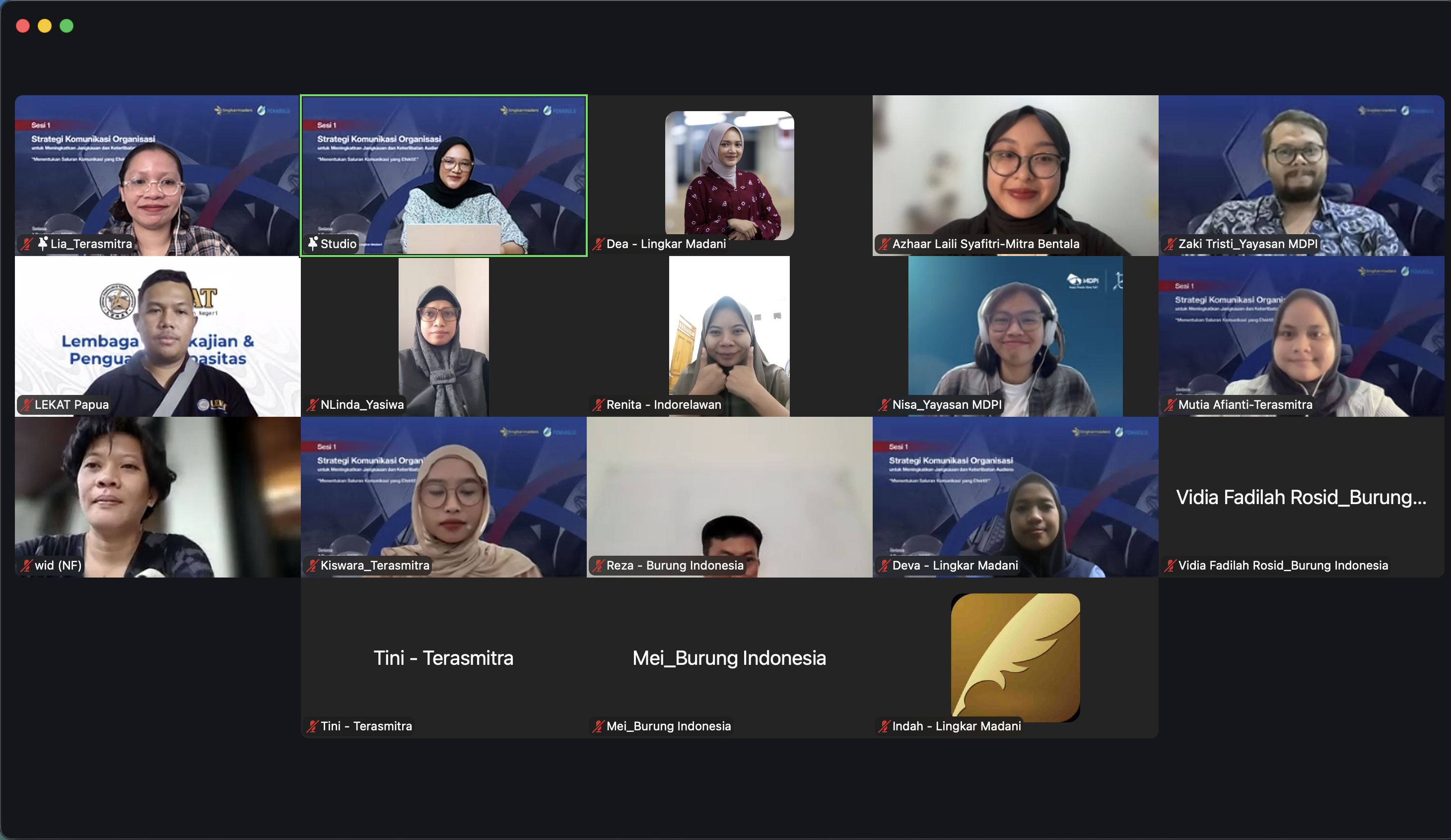 Sesi 1. Menentukan Saluran Komunikasi yang Efektif